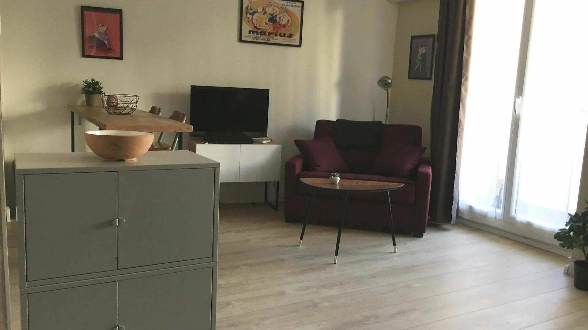 Apartment Studio Vieux-Port, With Wonderful City View, Furnished Balcony And Wif Marseille